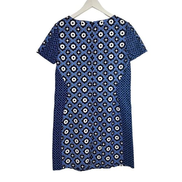 Boden Pippa Blue Floral Shift Dress size 8R - Picture 2 of 7
